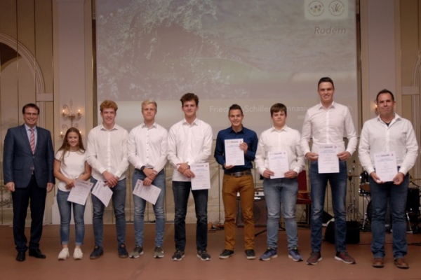 Friedrich-Schiller-Gymnasium Marbach – Rudern WK II-d Jungen – 3. Platz Bundesfinale