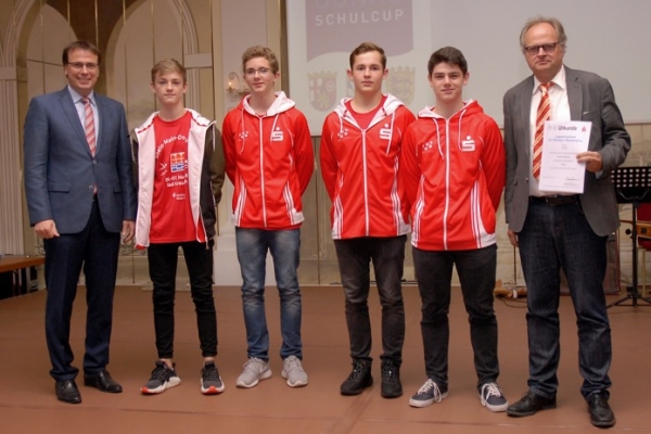 Heimschule Lender Sasbach – Gerätturnen WK II Jungen – 1. Platz RMD-Cup