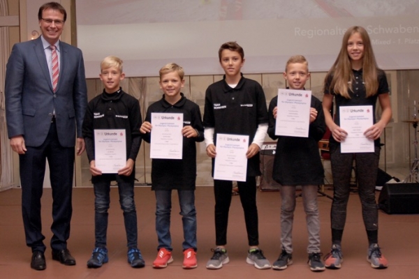 Regionalteam Schwaben – Skisprung WK IV – 1. Platz Bundesfinale