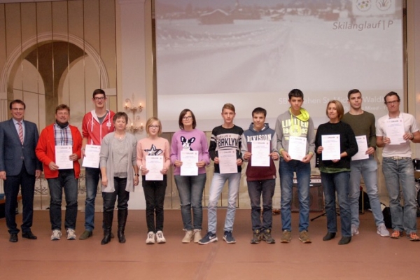 SBBZ Sehen St. Michael Waldkirch – Skilanglauf FS Sehen – 1. Platz Bundesfinale