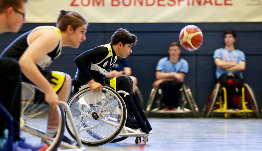 Rollstuhlbasketball 1